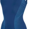 Speedo Shaping CrystalLux Printed 1 Piece Aegean Blue/Blissful Blue -Swimming Equipment Store speedo shaping crystallux printed 1 piece aegean blue blissful blue original