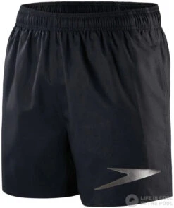 Speedo Sport Logo 16 Watershort Black/Metalic Grey