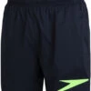 Speedo Sport Logo 16 Watershort Navy/Zest Green -Swimming Equipment Store speedo sport logo 16 watershort navy zest green original