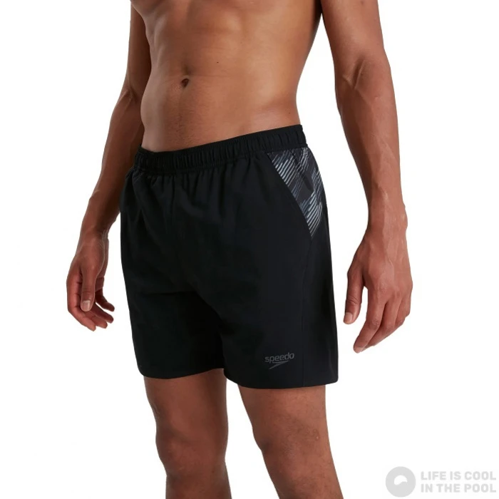 Speedo Sport Panel 16 Watershort Black/USA Charcoal/Shark Grey 7 Speedo Sport Panel 16 Watershort Black/USA Charcoal/Shark Grey - Image 5