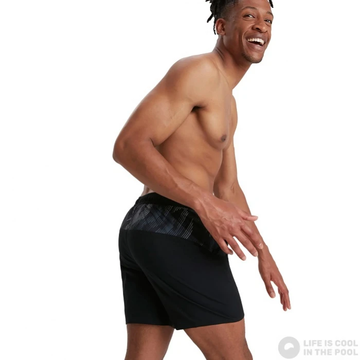 Speedo Sport Panel 16 Watershort Black/USA Charcoal/Shark Grey 9 Speedo Sport Panel 16 Watershort Black/USA Charcoal/Shark Grey - Image 7