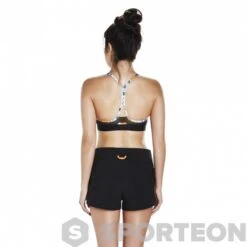 Speedo Stormza Crop Top Black/Fluo Orange/White -Swimming Equipment Store speedo stormza crop top black fluo orange white original 2