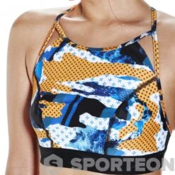 Speedo Stormza Crop Top Black/Fluo Orange/White -Swimming Equipment Store speedo stormza crop top black fluo orange white original 3