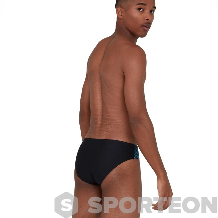 Speedo Tech Panel 7cm Brief Black/Nordic Teal/Pool 8 Speedo Tech Panel 7cm Brief Black/Nordic Teal/Pool - Image 6