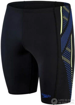 Speedo Tech Panel Jammer Black/Chroma Blue/Spritz