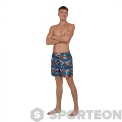 Speedo Vintage Paradise 16 Watershort True Navy/Mango/Sky Blue 11 Speedo Vintage Paradise 16 Watershort True Navy/Mango/Sky Blue -Swimming Equipment Store speedo vintage paradise 16 watershort true navy mango sky blue original 2