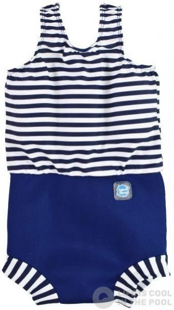 Splash About Happy Nappy Costume White Stripe 3 Splash About Happy Nappy Costume White Stripe