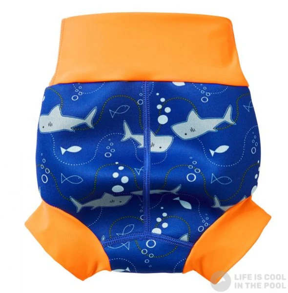 Splash About New Happy Nappy Shark Orange 4 Splash About New Happy Nappy Shark Orange - Image 2