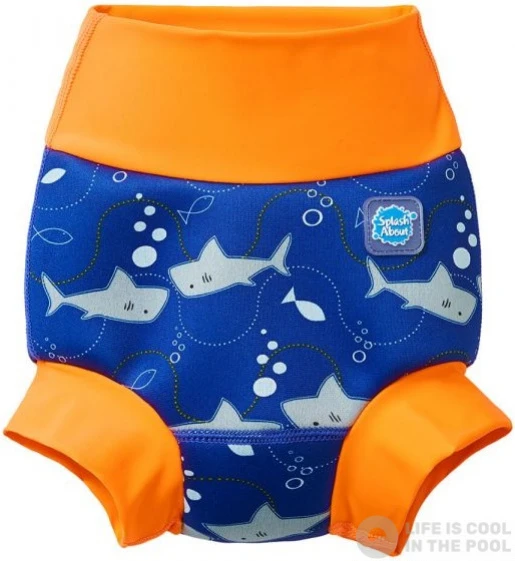 Splash About New Happy Nappy Shark Orange 3 Splash About New Happy Nappy Shark Orange