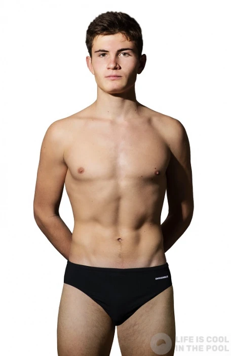 Swimaholic Brief Black/Grey 5 Swimaholic Brief Black/Grey - Image 3