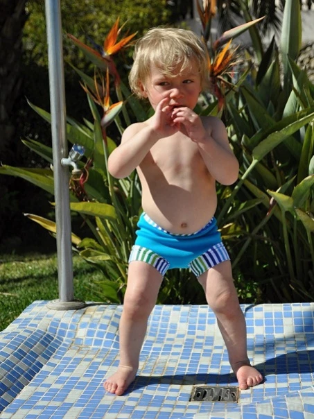 Swimaholic Swim Nappy Stripes 4 Swimaholic Swim Nappy Stripes - Image 2