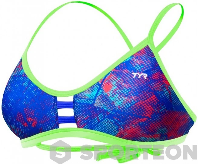 Tyr Canvas Pacific Tieback Top Red/Turquoise/Blue 3 Tyr Canvas Pacific Tieback Top Red/Turquoise/Blue