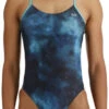 Tyr Cosmic Night Cutoutfit Teal/Multi -Swimming Equipment Store tyr cosmic night cutoutfit teal multi original