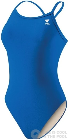 Tyr Eco Solid Diamondfit Swimsuit Royal 3 Tyr Eco Solid Diamondfit Swimsuit Royal