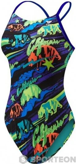 Tyr Eureka Crosscutfit Tieback Turquoise/Multi