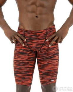 Tyr Fizzy Jammer Black/Orange -Swimming Equipment Store tyr fizzy jammer black orange original 2