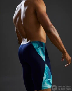 Tyr Mezio Blade Jammer Teal/Multi -Swimming Equipment Store tyr mezio blade jammer teal multi original 5