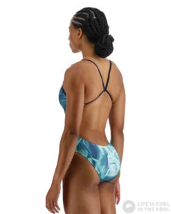 Tyr Mezio Cutoutfit Teal/Multi -Swimming Equipment Store tyr mezio cutoutfit teal multi original 2