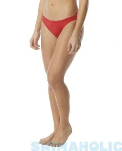 Tyr Solid Bikini Bottom Red -Swimming Equipment Store tyr solid bikini bottom red original 2