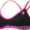 Tyr Solid Brites Crosscutfit Bikini Top Black/Pink/Red -Swimming Equipment Store tyr solid brites crosscutfit bikini top black pink red original