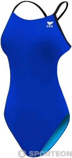 Tyr Solid Cutoutfit Royal/Black