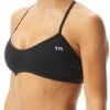 Tyr Solid Trinity Top Black 2 Tyr Solid Trinity Top Black -Swimming Equipment Store tyr solid trinity top black original