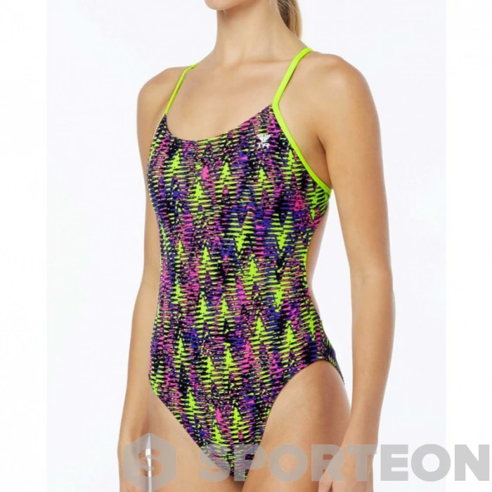 Tyr Waikiki Cutoutfit Yellow/Purple 5 Tyr Waikiki Cutoutfit Yellow/Purple - Image 3