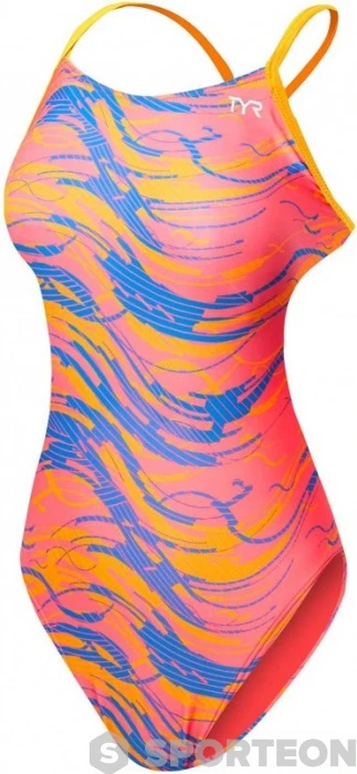 Tyr Wave Rider Cutoutfit Pink/Blue 3 Tyr Wave Rider Cutoutfit Pink/Blue