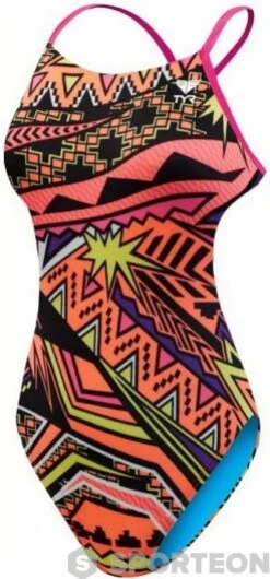 Tyr Whaam Cutoutfit Coral